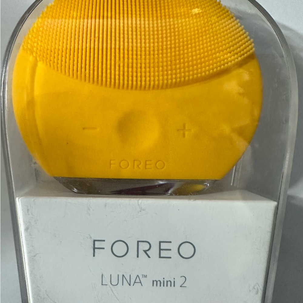 FOREO Skincare Device in Bright Yellow
